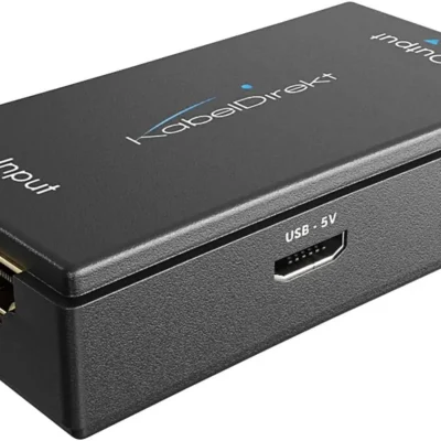 KabelDirekt aktiivne HDMI 2.0 repiiter (Must)