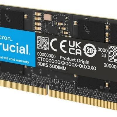 Crucial 32GB DDR5 4800MHz SO-DIMM CL40