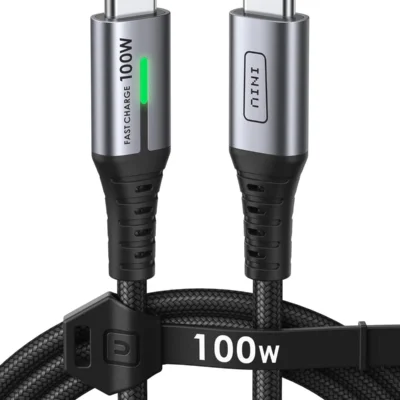 Iniu USB-C kiirlaadimisjuhe 100w, 1m