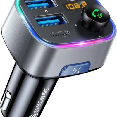 SYNCWIRE Bluetooth FM Transmitter – Hall