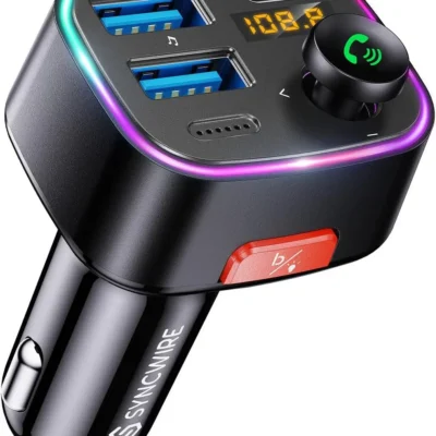SYNCWIRE Bluetooth FM Transmitter – Must