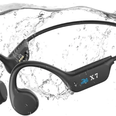 Guudsoud luujuhtivusega juhtmevabad kõrvaklapid- Must