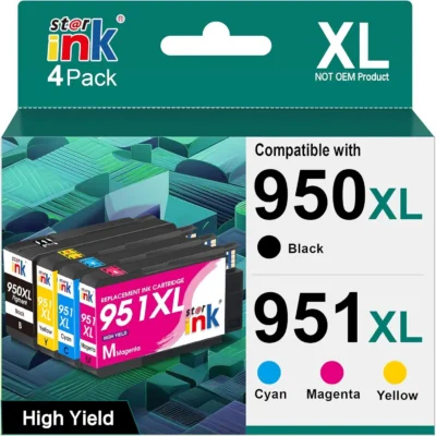 Starink 950XL/951XL Tindikassett HP Printeritele (4-pakk)