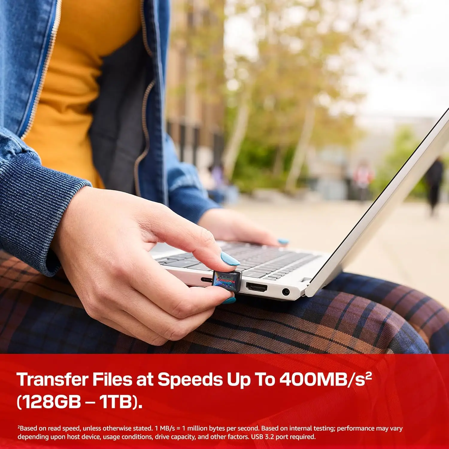 SANDISK Extreme Fit USB Mälupulk 256 GB - Pilt 3