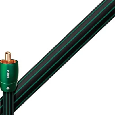 AudioQuest RCA kaabel 0.75m- Roheline/Must