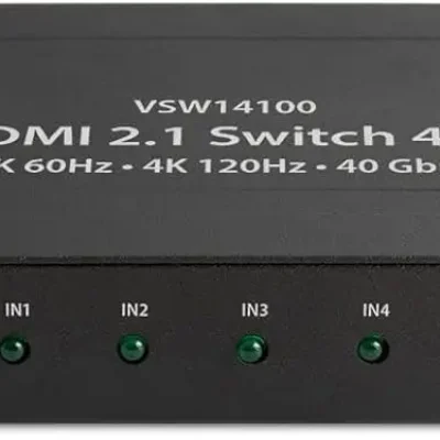 FeinTech VSW14100 HDMI 2.1 lüliti 8K@60Hz ja 4K@120Hz- Muist