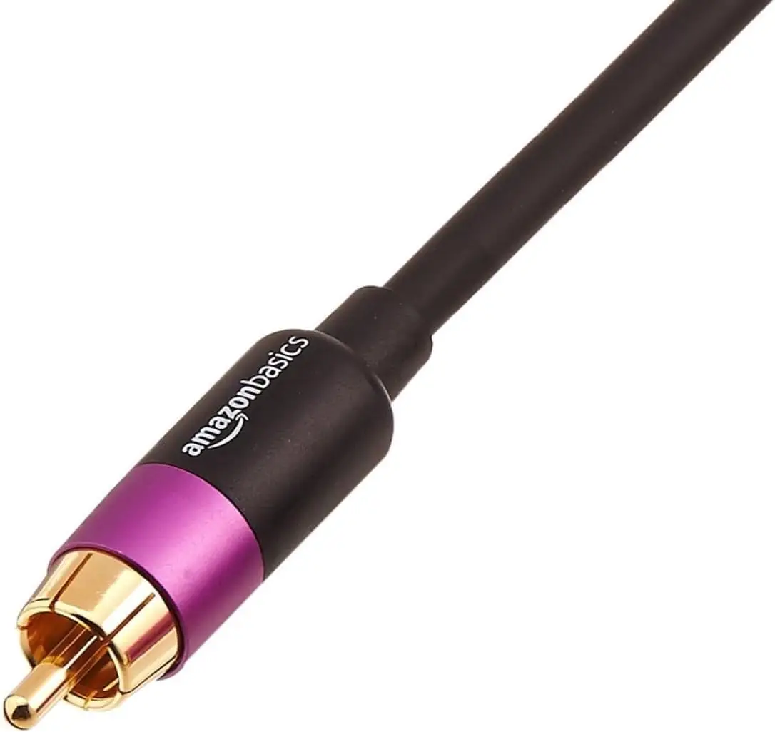 Amazon Basics RCA Subwoofer kaabel 15.2m - Pilt 2
