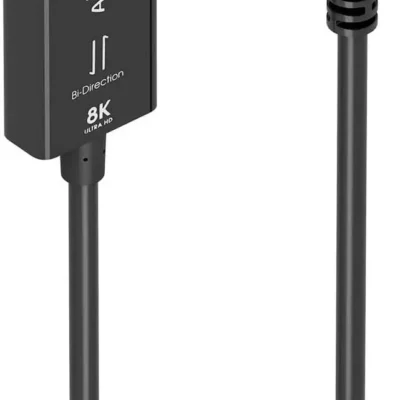 AISENS A109-0879 USB-C-DisplayPort Kahesuunaline Adapterkaabel – 1.8m