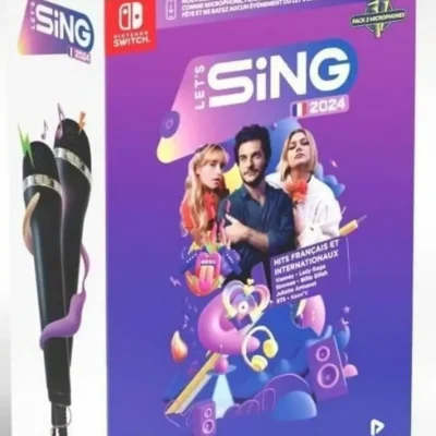 Let’s Sing 2024 Nintendo Switch koos kahe mikrofoniga