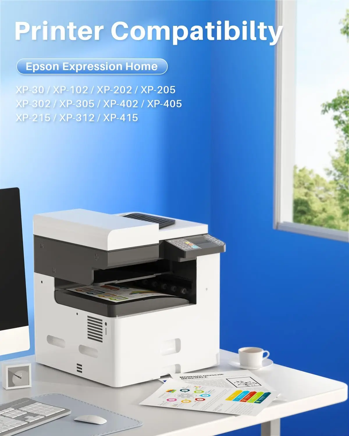 Skydo 18XL Tindikassetid Epson Expression Home XP Seeria Printeritele (20tk) - Image 2