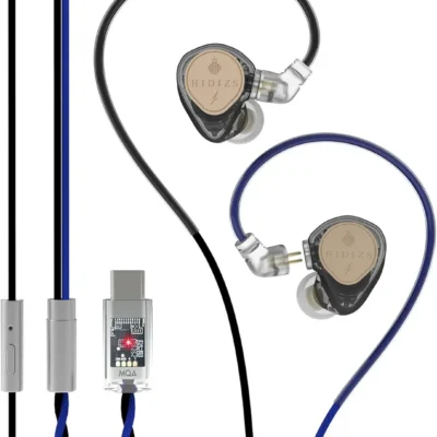 Hidizs ST2 Pro USB-C Juhtmega Kõrvaklapid – Must