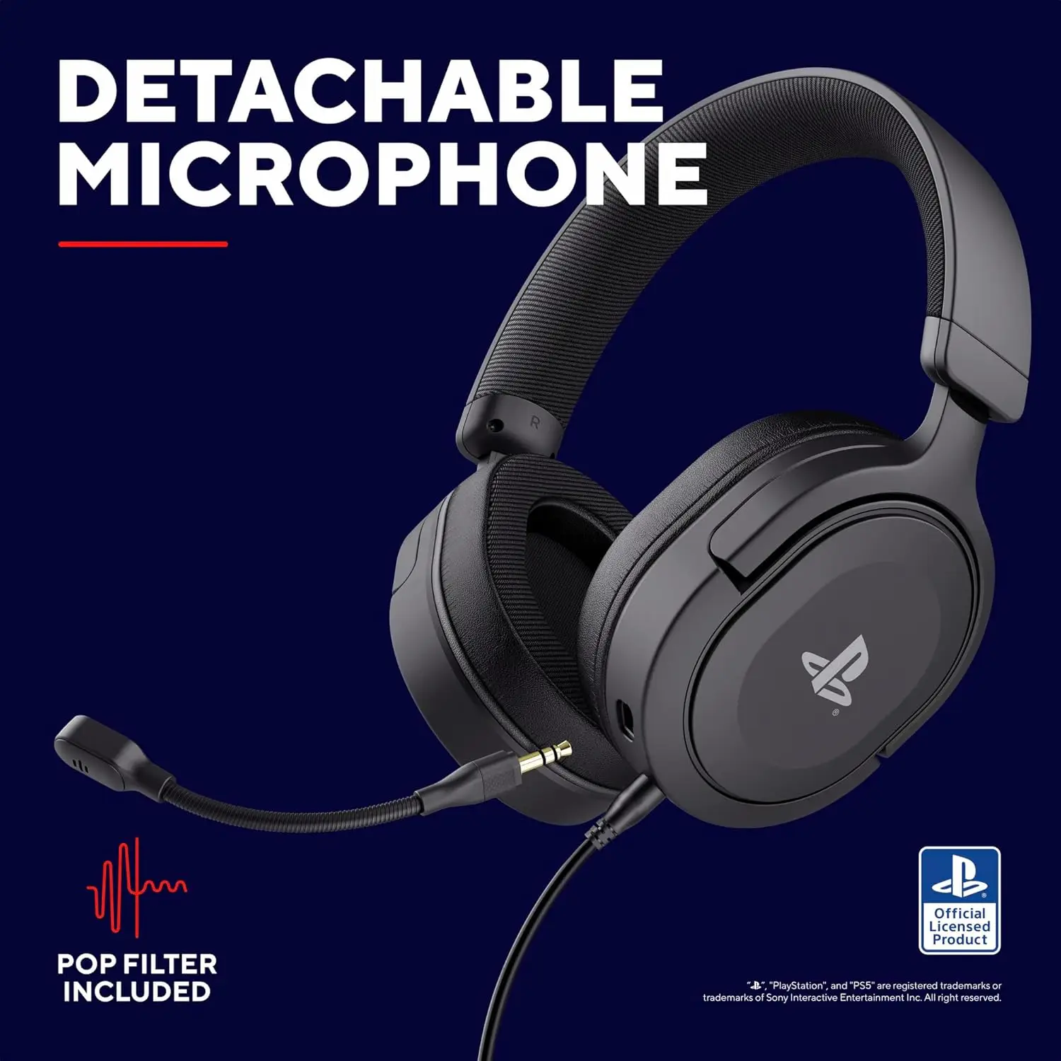 Trust GXT 498 Forta Gaming PlayStation Kõrvaklapid - Must - Image 3