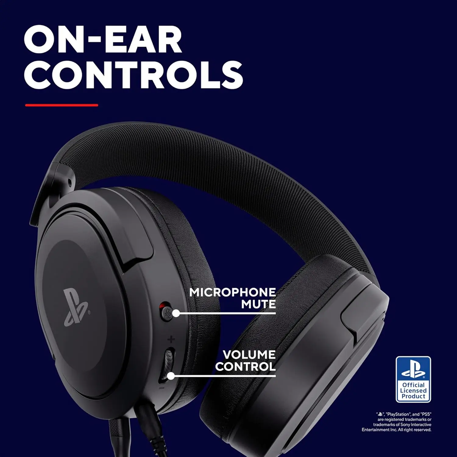 Trust GXT 498 Forta Gaming PlayStation Kõrvaklapid - Must - Image 2