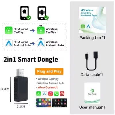 juhtmevaba Carplay adapter