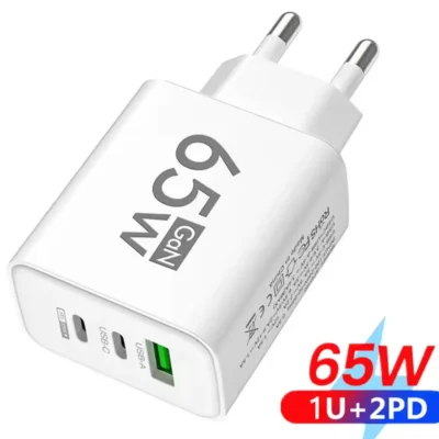 Seinalaadija 2 x USB-C, 1 x USB-A