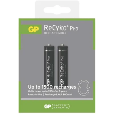 GP Batteries ReCyko+ Laetavad Akud (2tk)