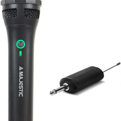 Majestic MIC-601W Juhtmevaba Mikrofon Vastuvõtjaga