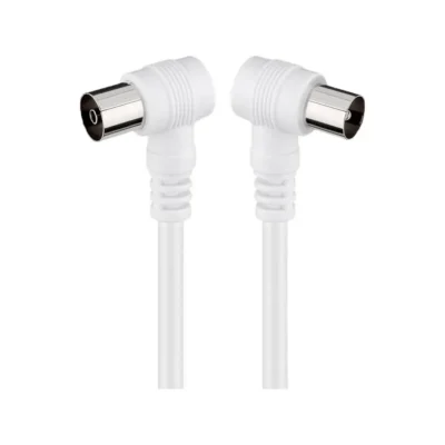 Goobay 11524 koaksiaalkaabel (10m) – Valge