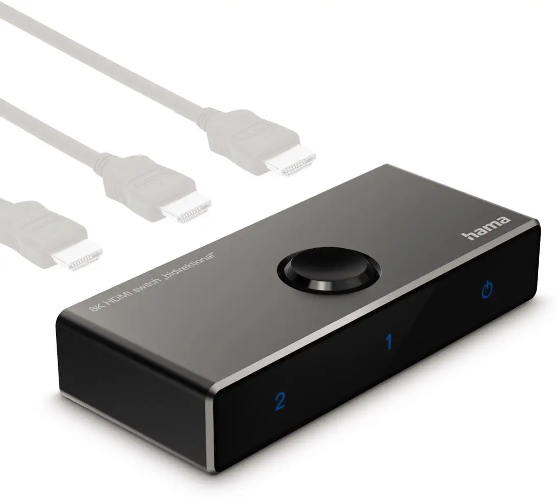 Hama 8K Kahesuunaline HDMI Lüliti/Jagaja