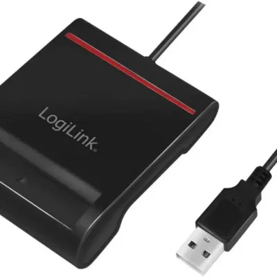 LogiLink USB 2.0 nutikas ID-kaardilugeja – must