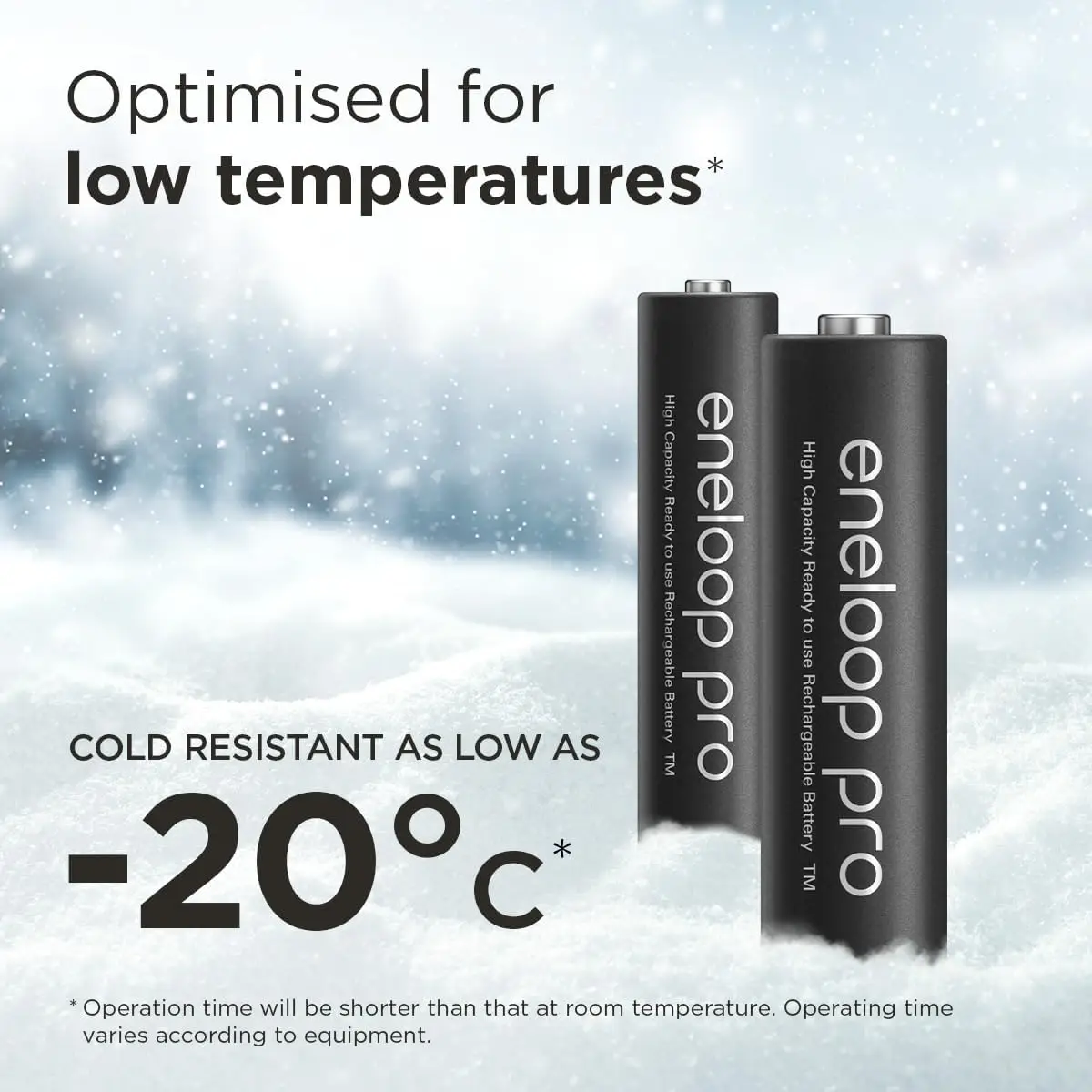 Eneloop Pro AA-tüüpi Ni-MH Laetavad Akud (4tk) - Image 4