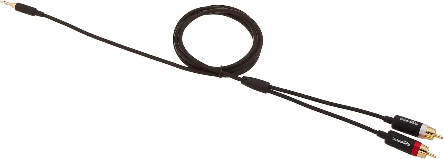 AmazonBasics PBH-19821 RCA->3,5mm aux audiokaabel (1,22 m) - Image 3