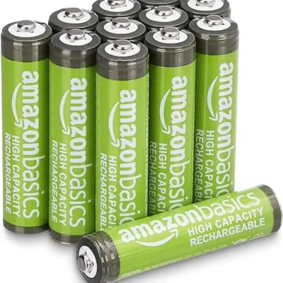 12-pack Amazon Basics AAA Laetavad Patareid- Roheline