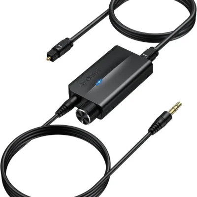 AUTOUTLET 192kHz digitaal-analoog helikonverter (DAC)- must