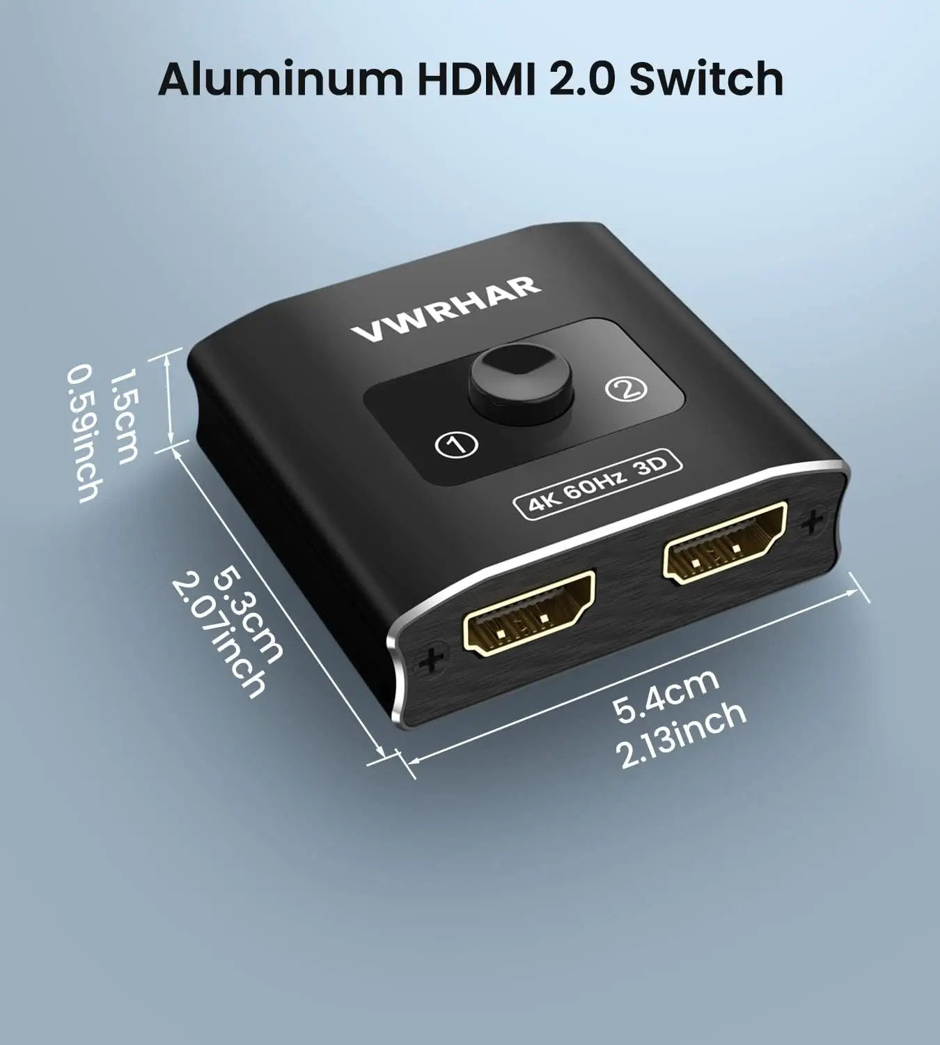 VWRHar Kahesuunaline HDMI Lüliti/Jagaja - Image 7