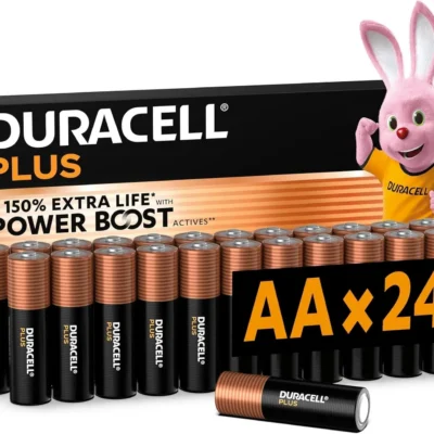 Duracell Plus AA leelispatareid (24 tk)