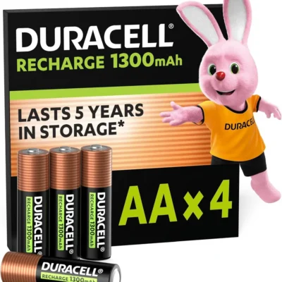 Duracell AA 1300 mAh Laetavad Akud (4tk)