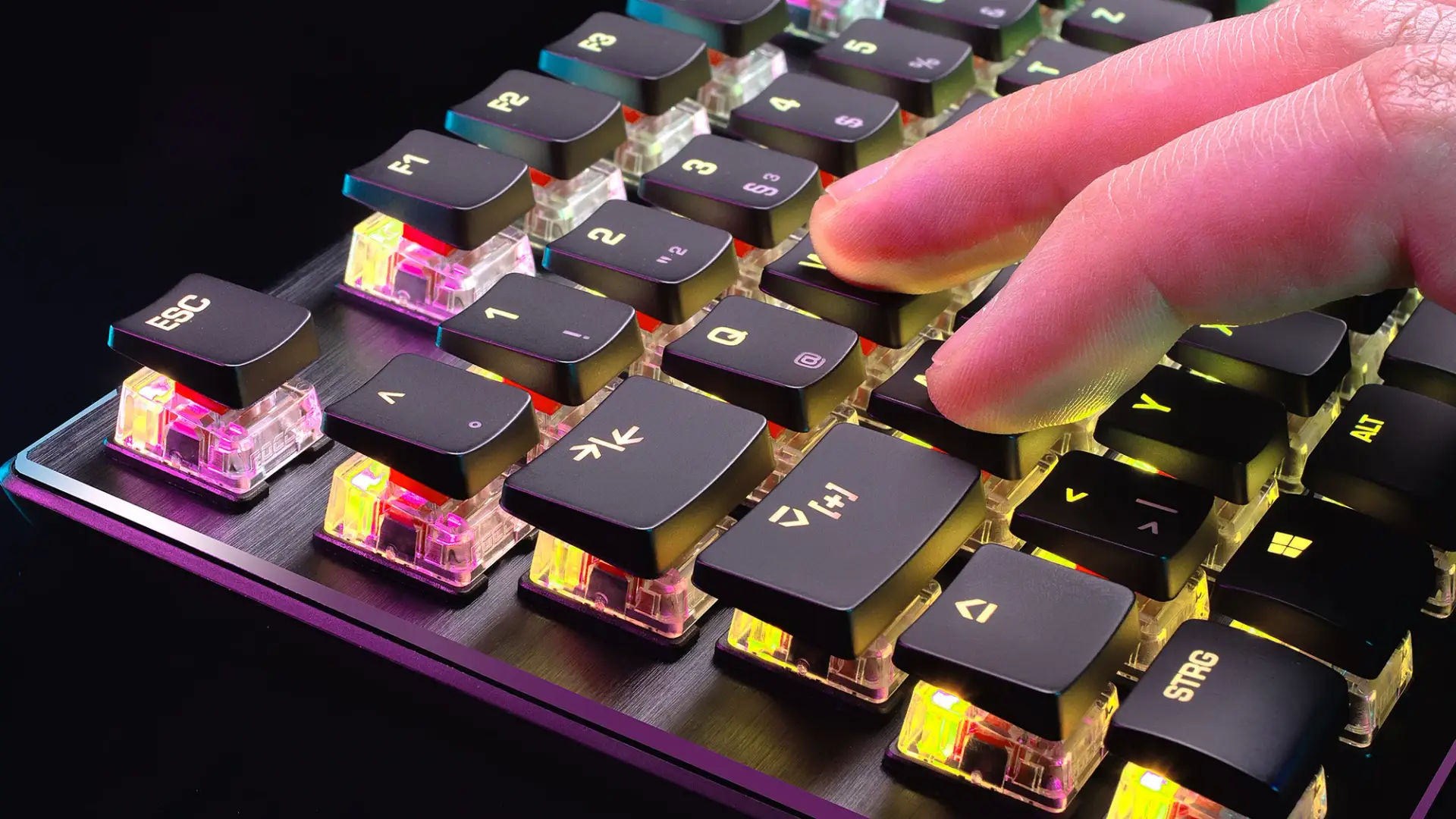 Roccat Vulcan TKL - Must - Pilt 3