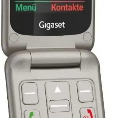 Gigaset GL595 klapiga mobiiltelefon – Titaanhall
