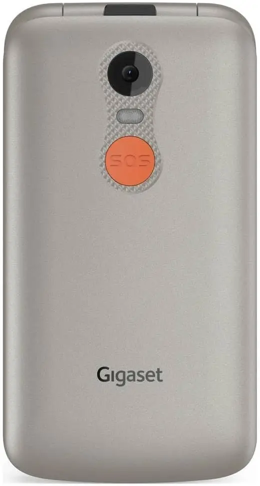 Gigaset GL595 klapiga mobiiltelefon - Titaanhall - Pilt 3