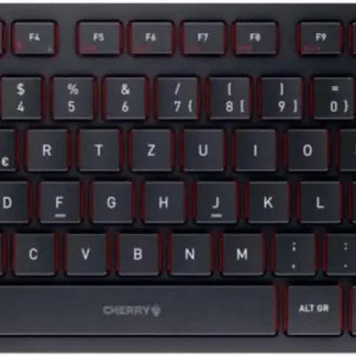 Cherry KW 9200 Mini (DE-QWERTY) Klaviatuur – Must