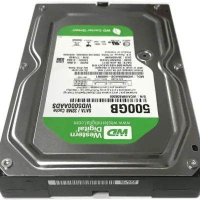 Western Digital WD5000AADS Caviar Green 500GB sisemine kõvaketas (3,5″)