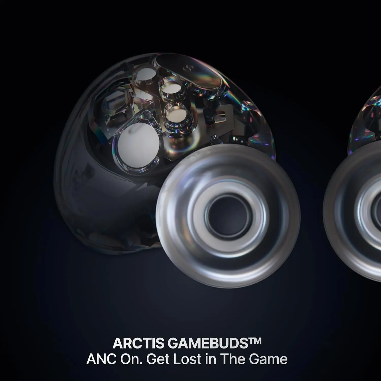 SteelSeries Arctis GameBuds - Must - Pilt 10