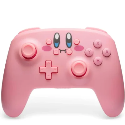 PowerA juhtmevaba pult Nintendo Switchile – Roosa (Kirby Mouthful)