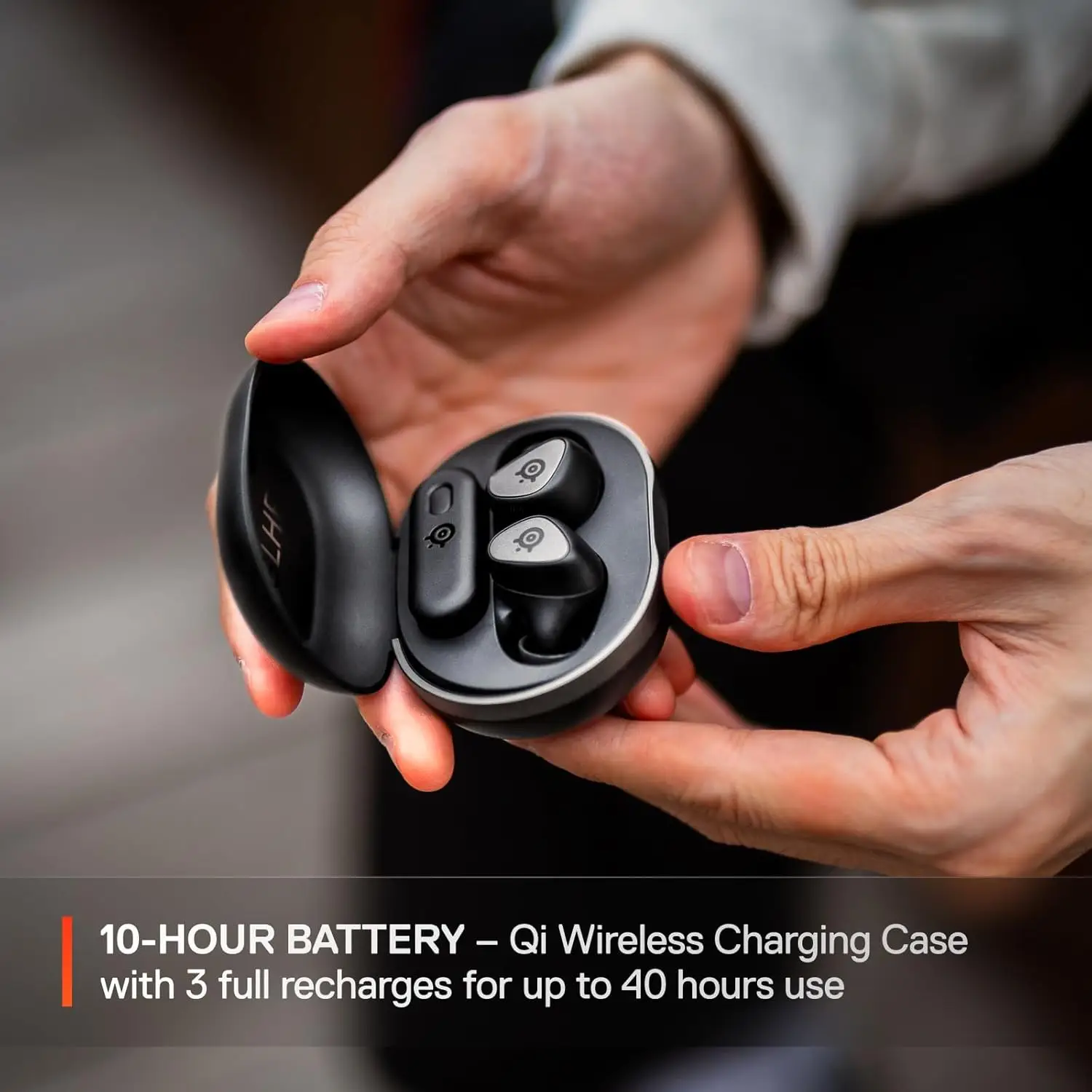 SteelSeries Arctis GameBuds - Must - Pilt 9