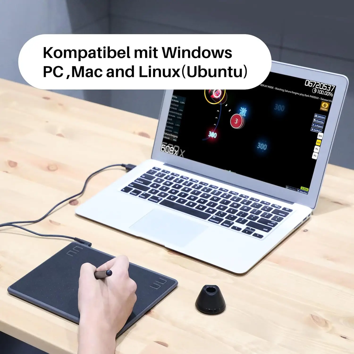 Huion HS64 digitaalne joonistustahvel - Pilt 3