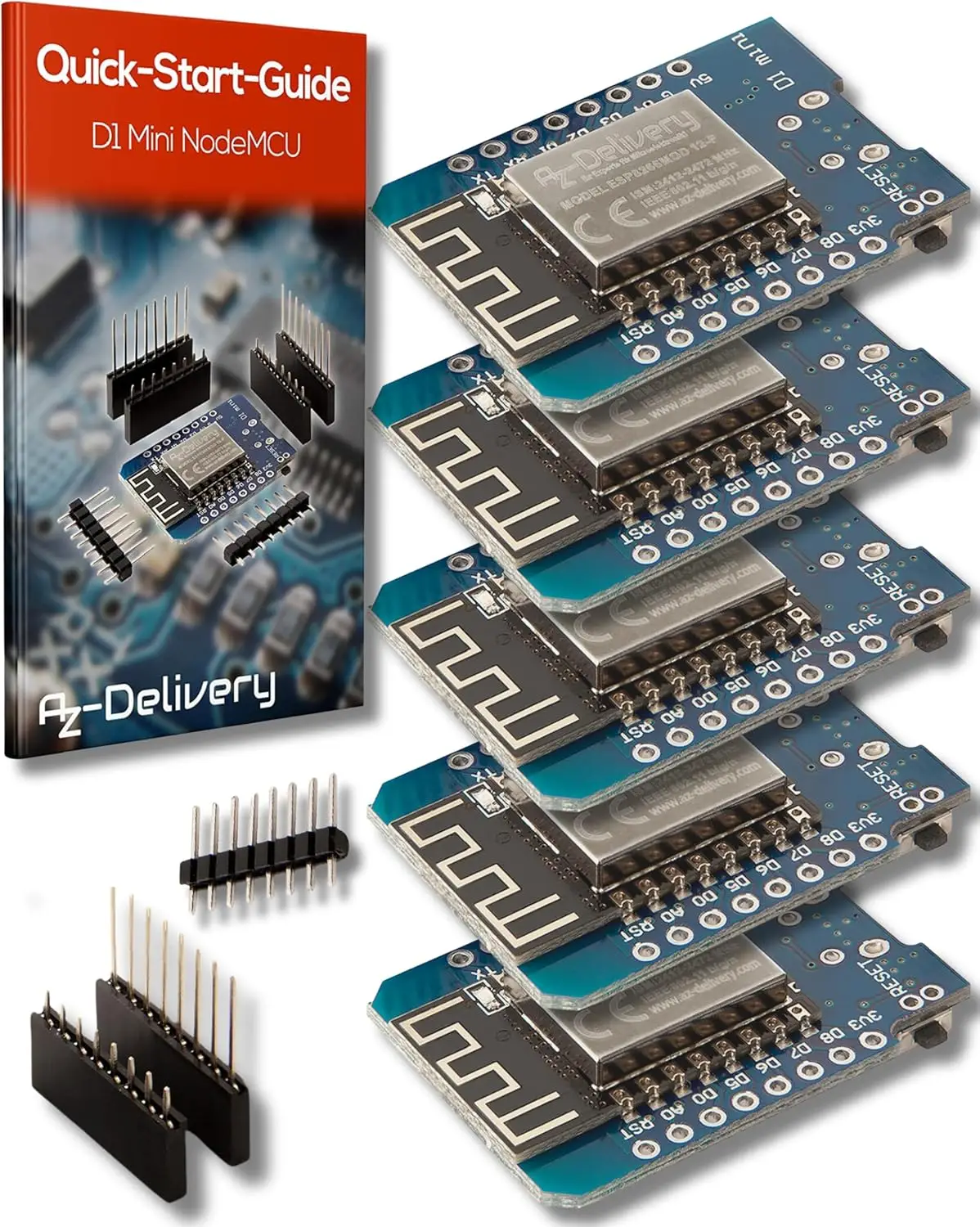 AZDelivery D1 Mini NodeMCU arendusplaat (5tk)