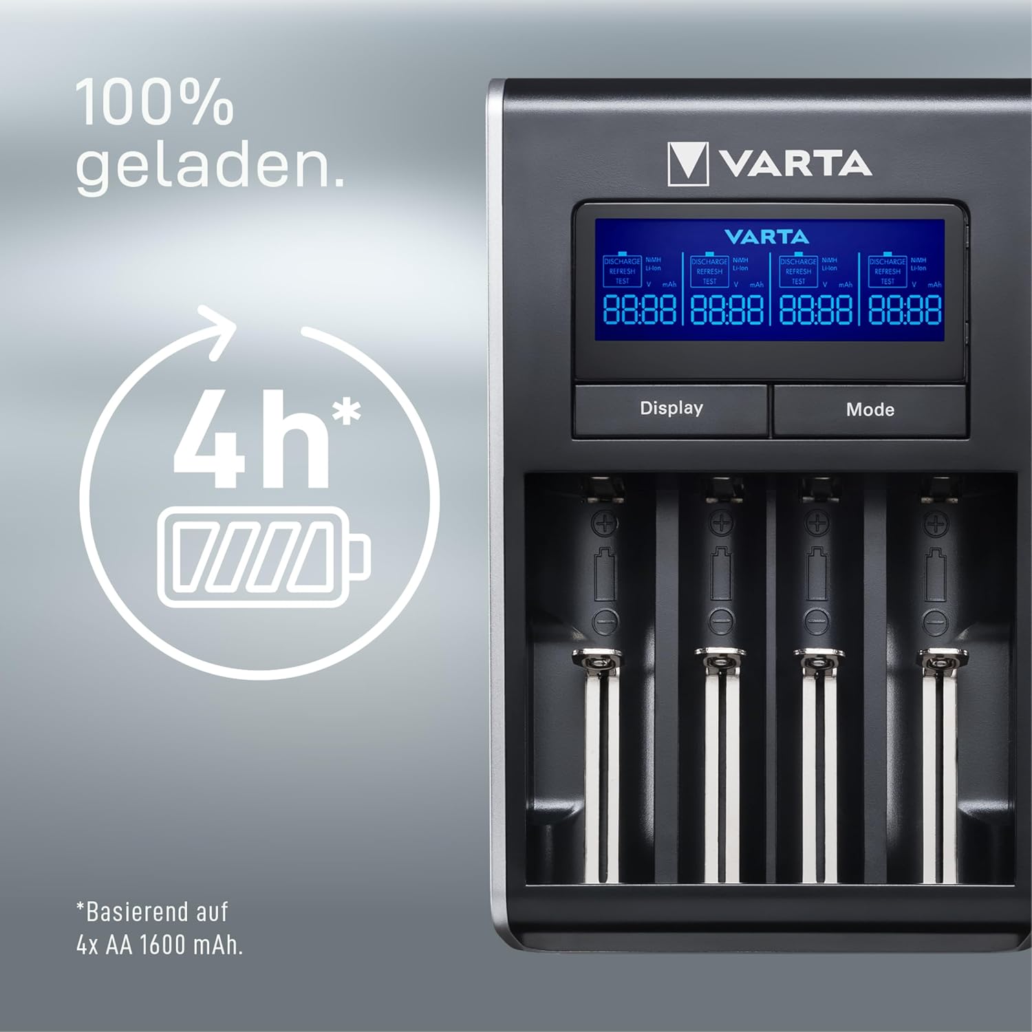 Varta Multi Charger+ (8 laadimispesaga, AA/AAA/9V) - Pilt 3