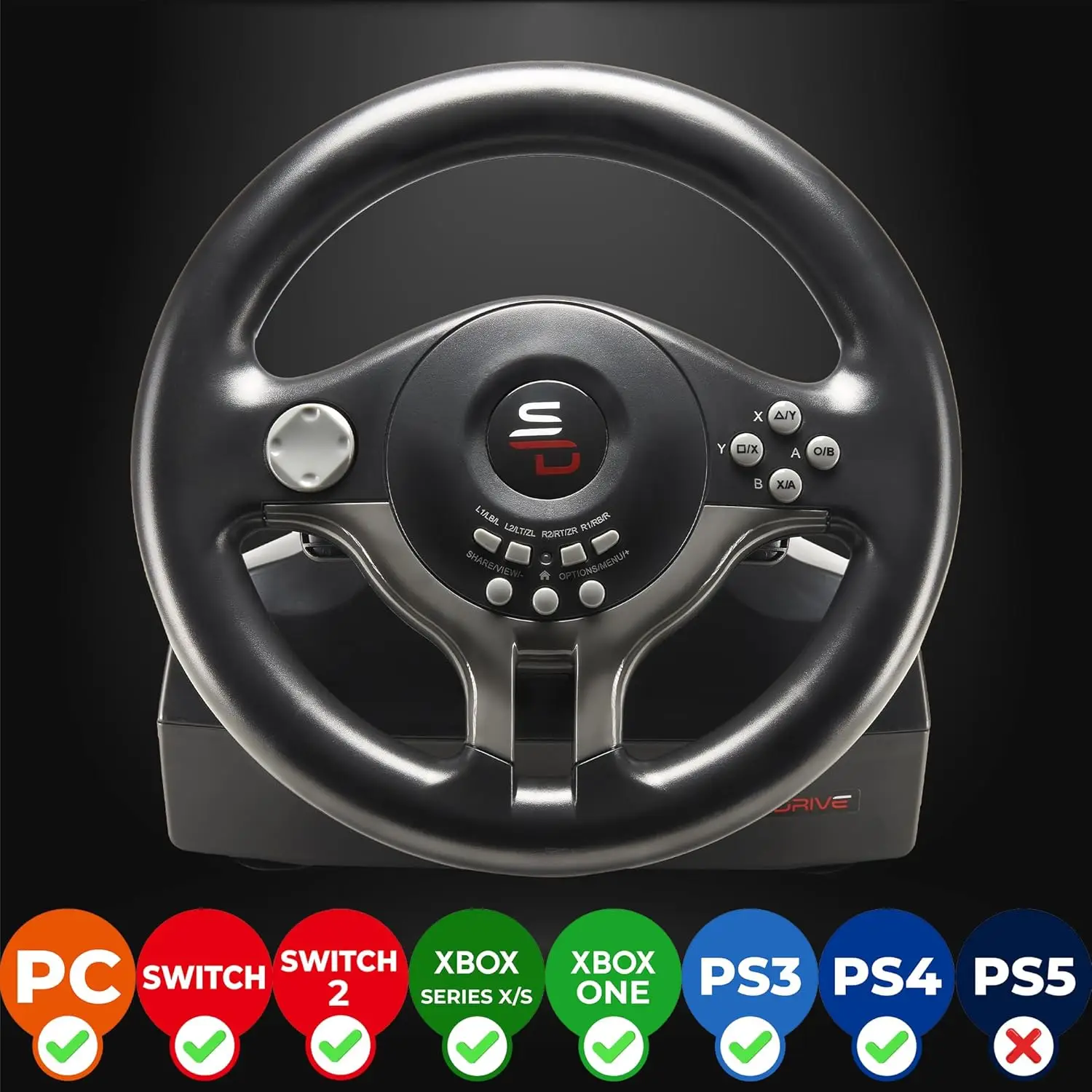 Subsonic Superdrive SV250 Rallirool Pedaalidega - Pilt 6
