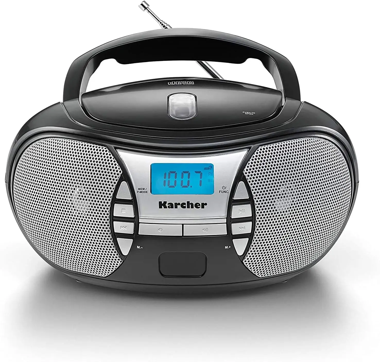 Karcher RR 5025-B kaasaskantav CD-raadio - Must