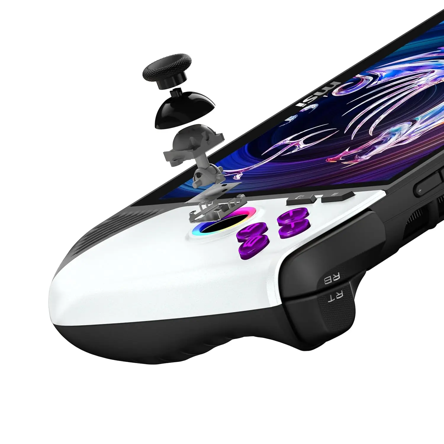 MSI Claw 8 (2TB) Kaasaskantav Mängukonsool - Polaarvalge - Pilt 4