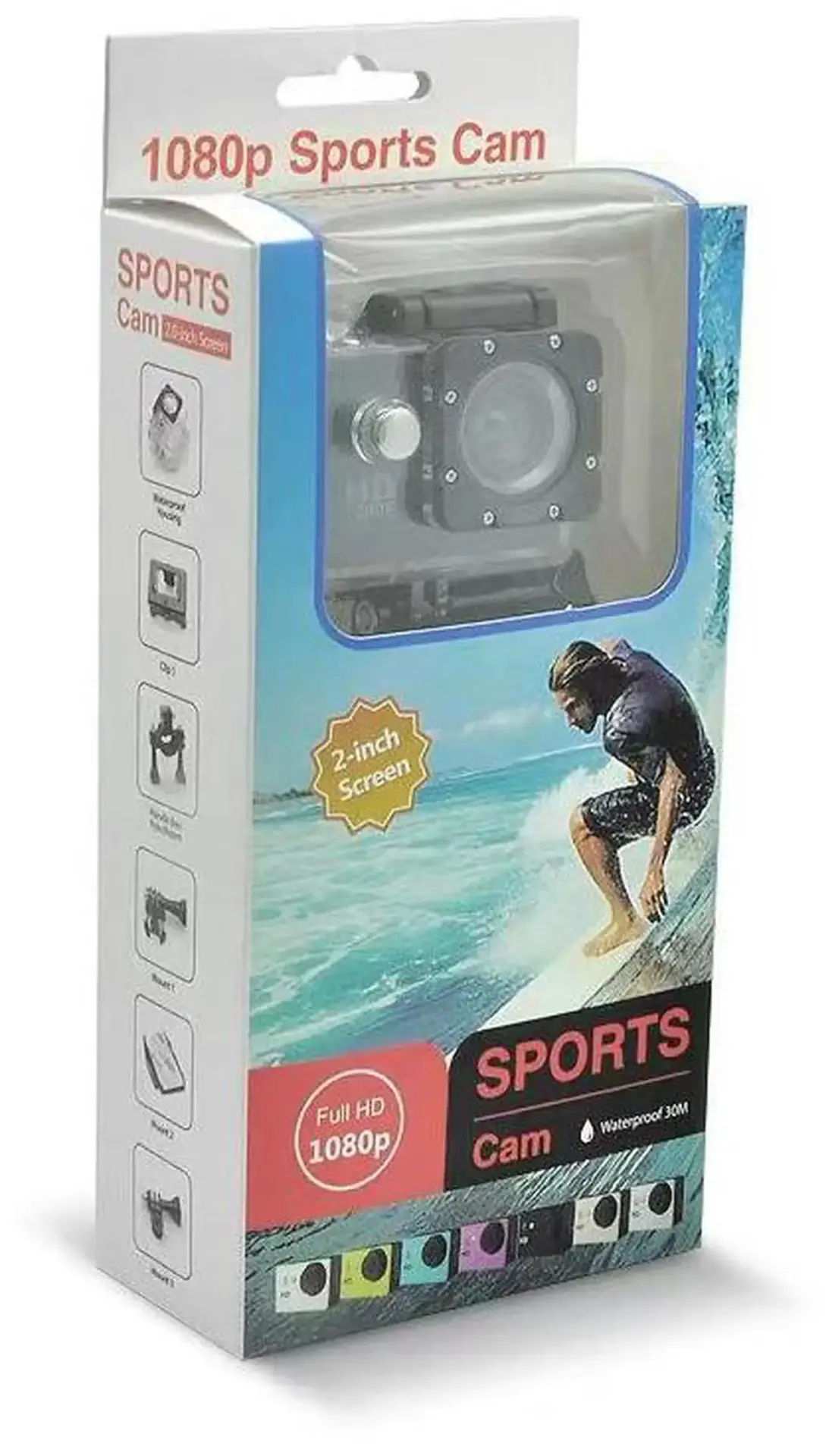 Topmax D-600 HD seikluskaamera 1080p - Pilt 2
