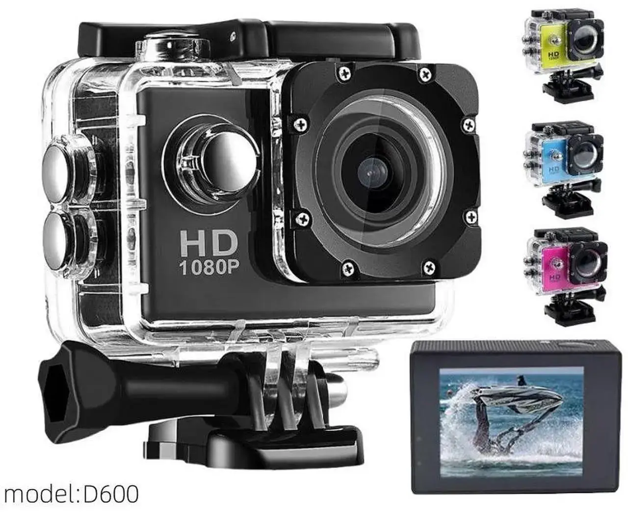 Topmax D-600 HD seikluskaamera 1080p - Pilt 5