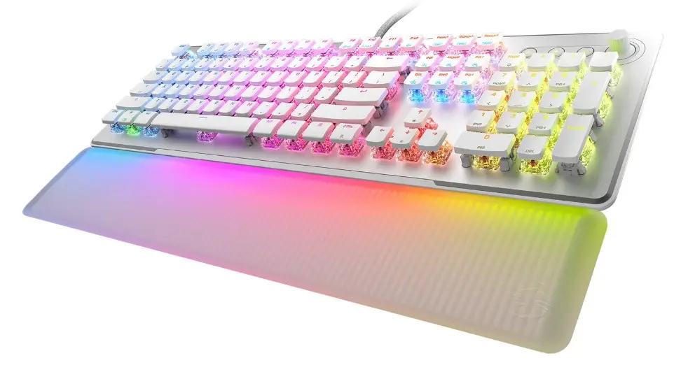 Roccat Vulcan II Max, Mehaaniline klaviatuur. Valge - Pilt 4