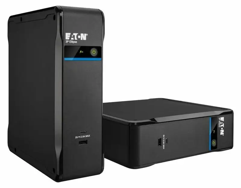 Eaton Ellipse ECO 700 FR (3P700F) katkematu toiteallikas UPS (700VA/420W, 4x FR pesa)- Must - Pilt 2