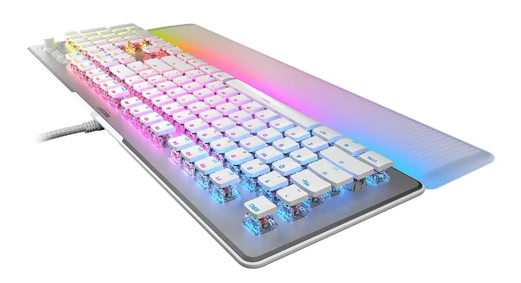 Roccat Vulcan II Max, Mehaaniline klaviatuur. Valge - Pilt 8